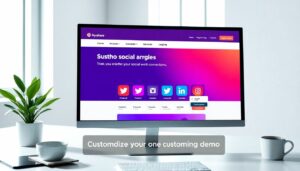 Ayrshare Social Account Linking Page Customization...