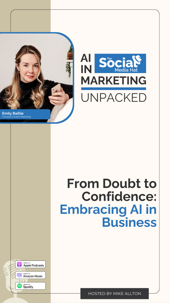 In this episode of AI in Marketing: Unpacked, learn the benefits of AI in business and how to get started, easily.