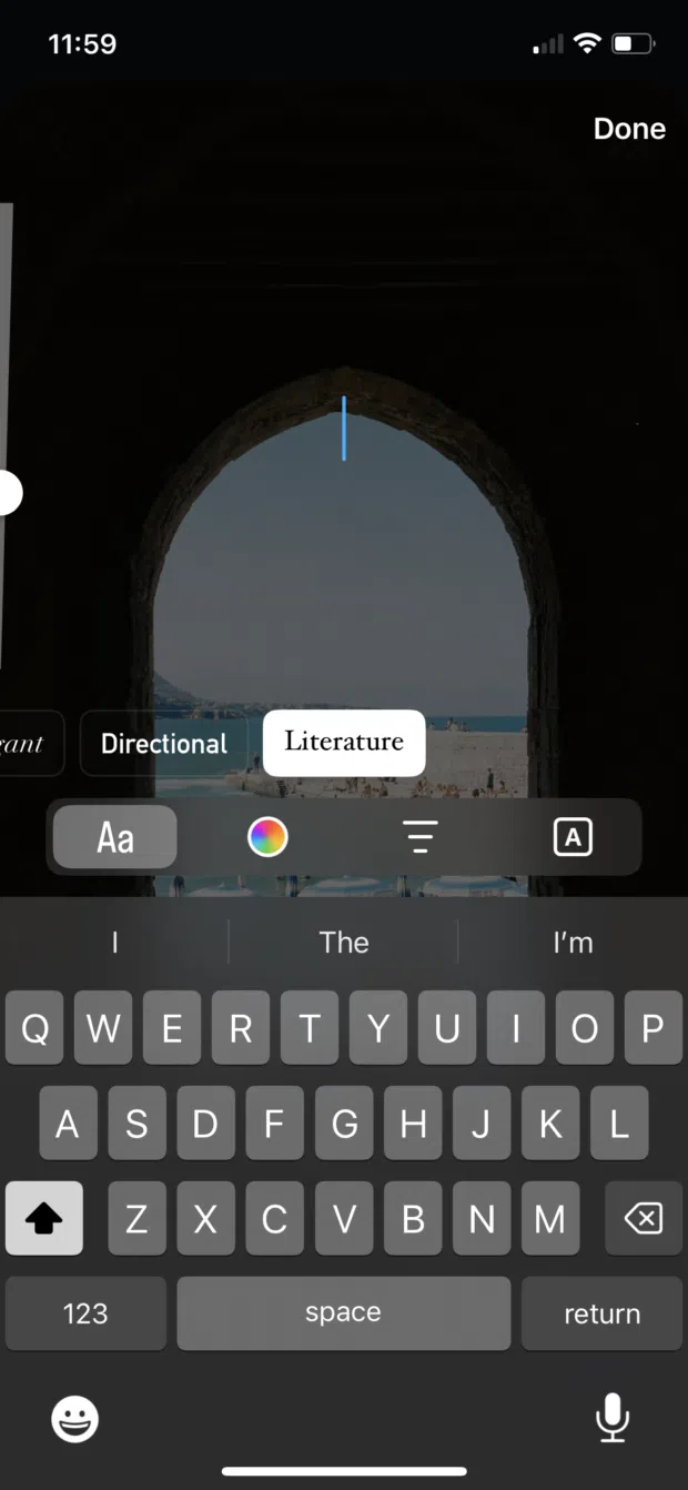 add custom text with select font to cover