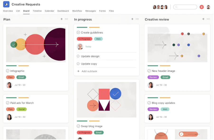 Asana - online business tool